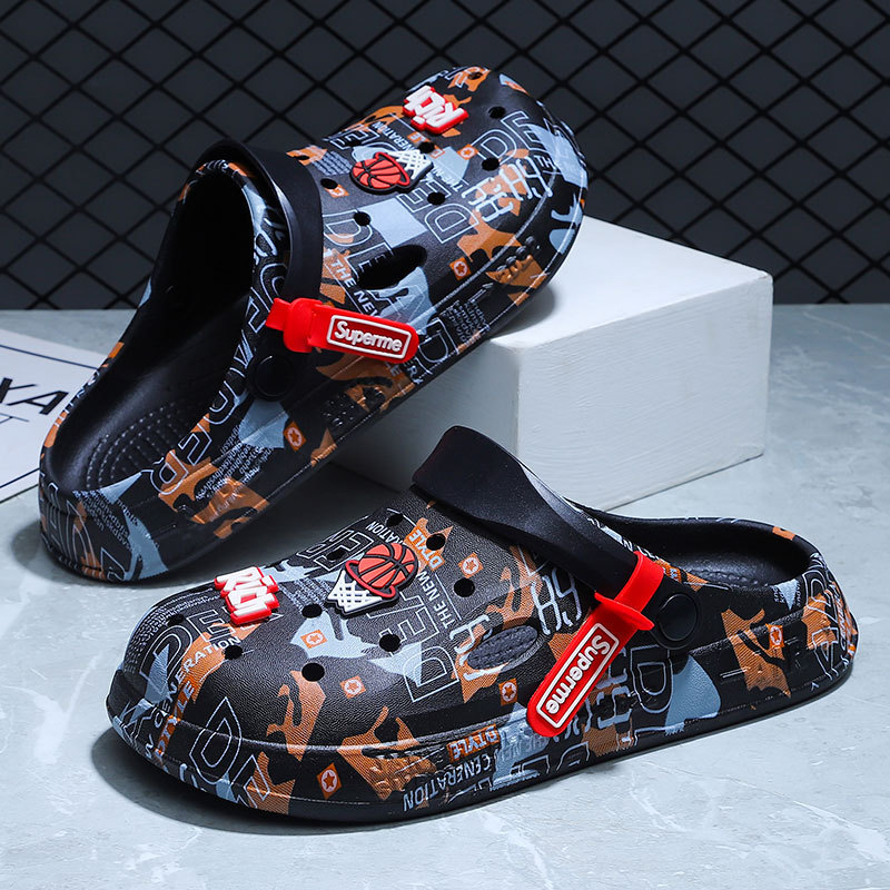 Street Fashion Look - รองเท้าผ้าใบบาสเก็ตบอลแบบพื้นนุ่มสำหรับผู้ชาย ดีไซน์เรียบง่าย ทันสมัย กันลื่น ทนทาน ใส่สบาย