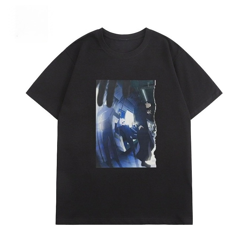Street Fashion Model - เสื้อยืด Jujutsu Kaisen 2026 Summer Gojo