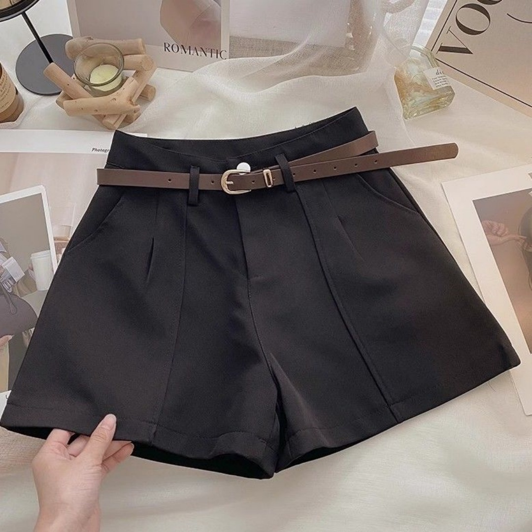 กางเกงขาสั้นทรงเอไลน์ลำลองสำหร - Street Fashion Plus Size บทวิจารณ์และราคา