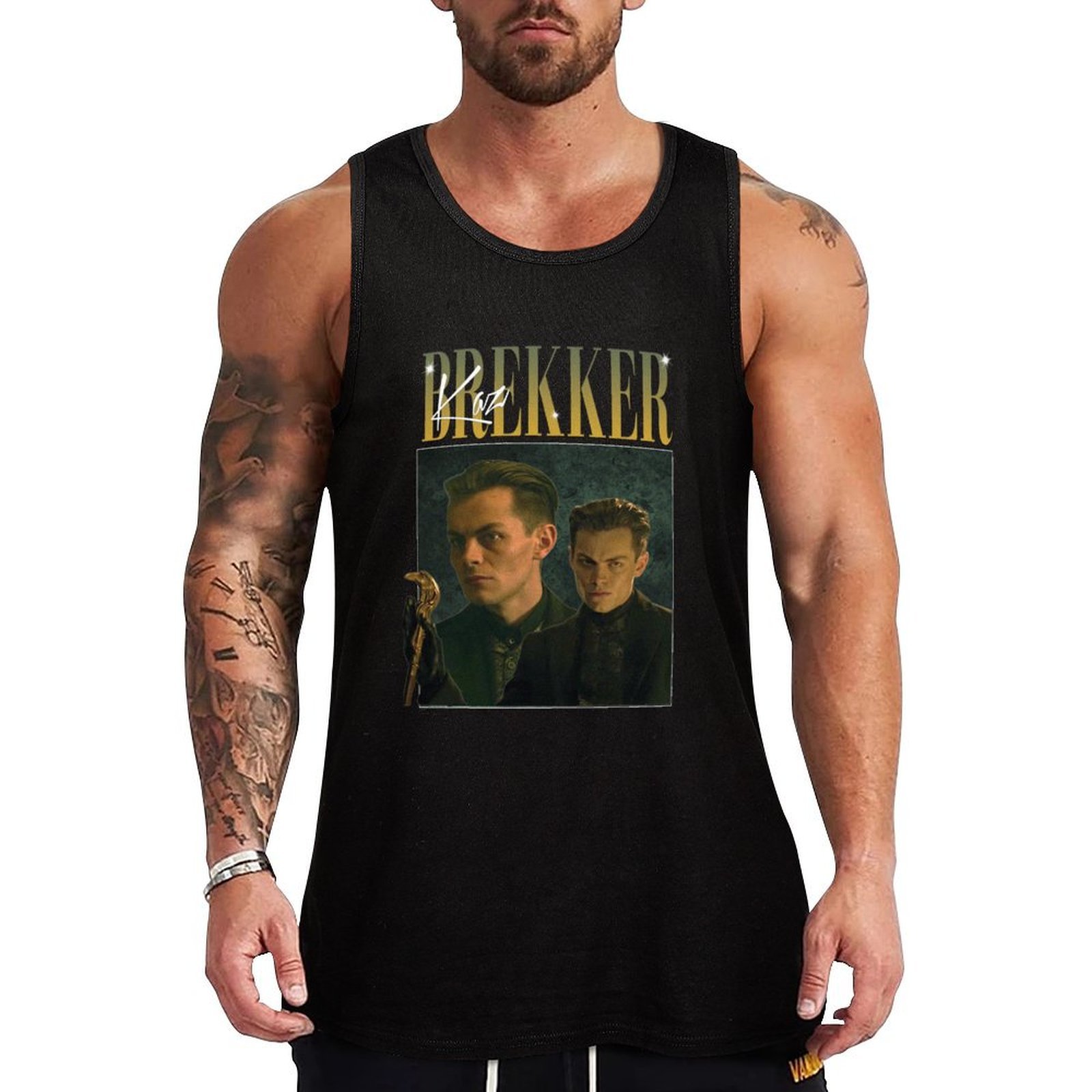 เสื้อกล้ามสไตล์ Kaz Brekker Sh - Street Fashion Urban บทวิจารณ์และราคา