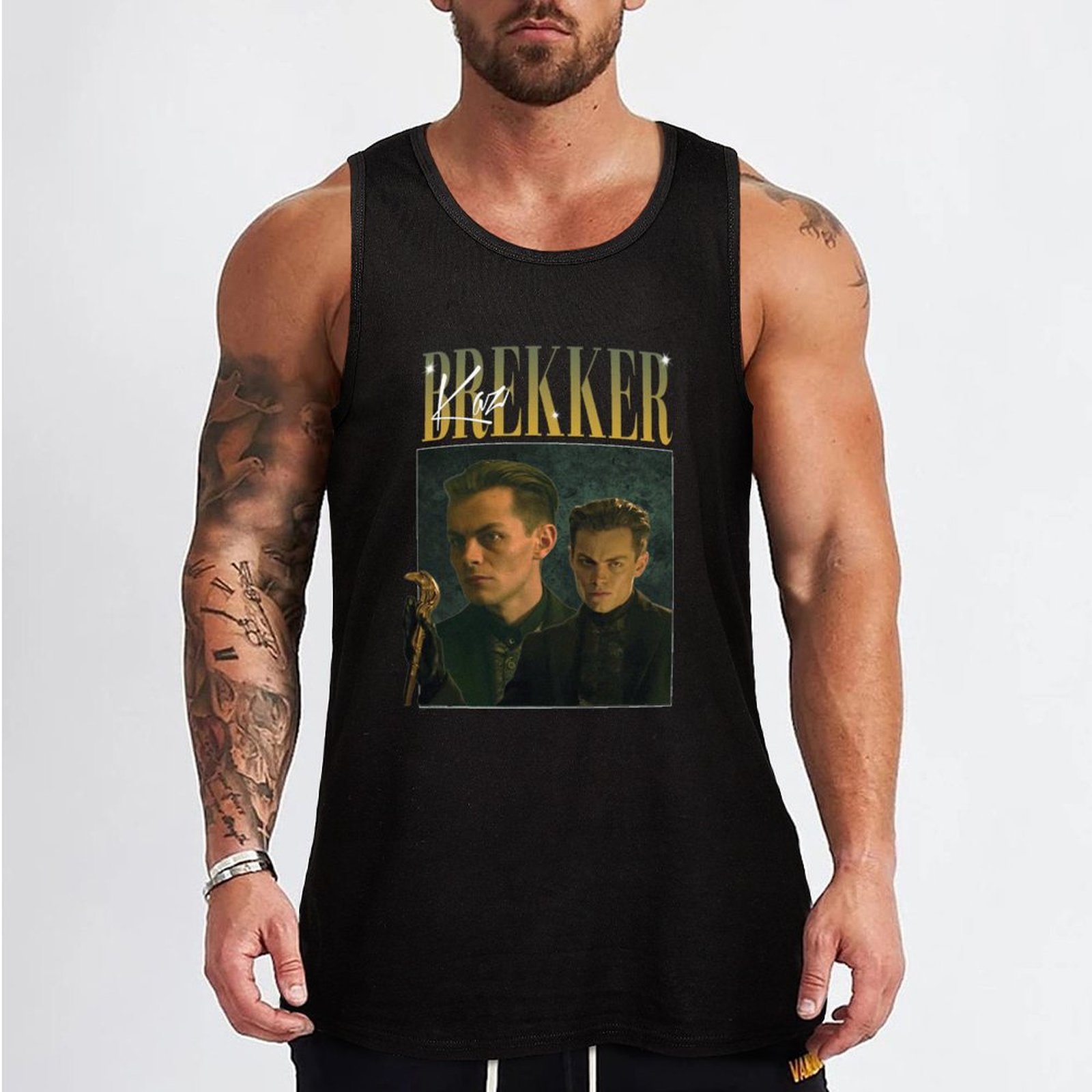 เสื้อกล้ามสไตล์ Kaz Brekker Sh - Street Fashion Urban บทวิจารณ์และราคา