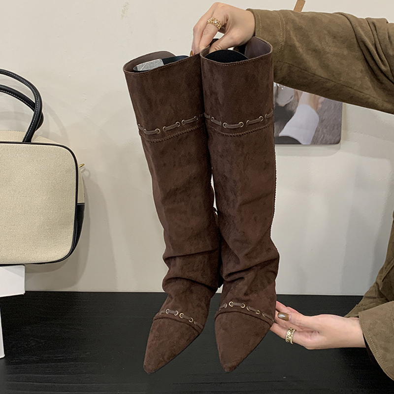 รองเท้าบูทหุ้มข้อผูกเชือกแบบมี - Street Fashion Designer บทวิจารณ์และราคา