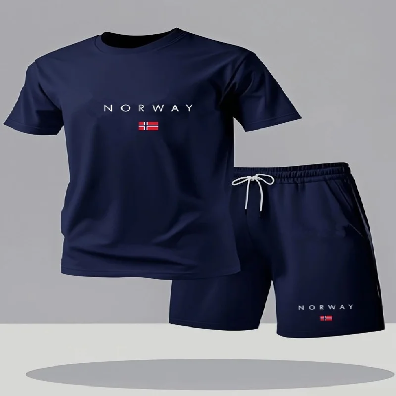 ชุดเซ็ต 2 ชิ้น เสื้อยืดแขนสั้น - Street Fashion Urban บทวิจารณ์และราคา
