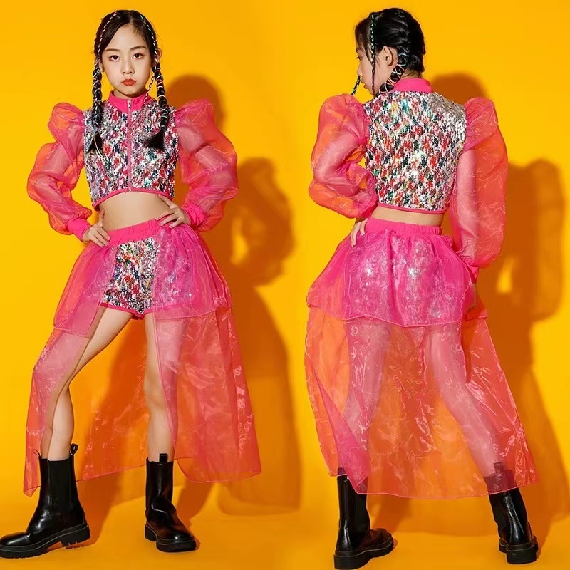ชุดเต้นแจ๊สสำหรับเด็กผู้หญิง ช - Street Fashion Online บทวิจารณ์และราคา
