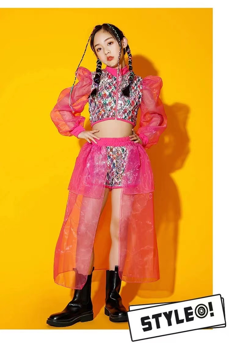 ชุดเต้นแจ๊สสำหรับเด็กผู้หญิง ช - Street Fashion Online บทวิจารณ์และราคา