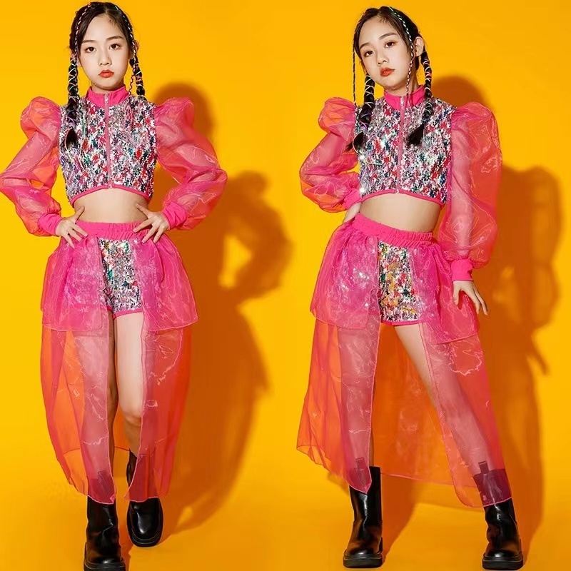 ชุดเต้นแจ๊สสำหรับเด็กผู้หญิง ช - Street Fashion Online บทวิจารณ์และราคา