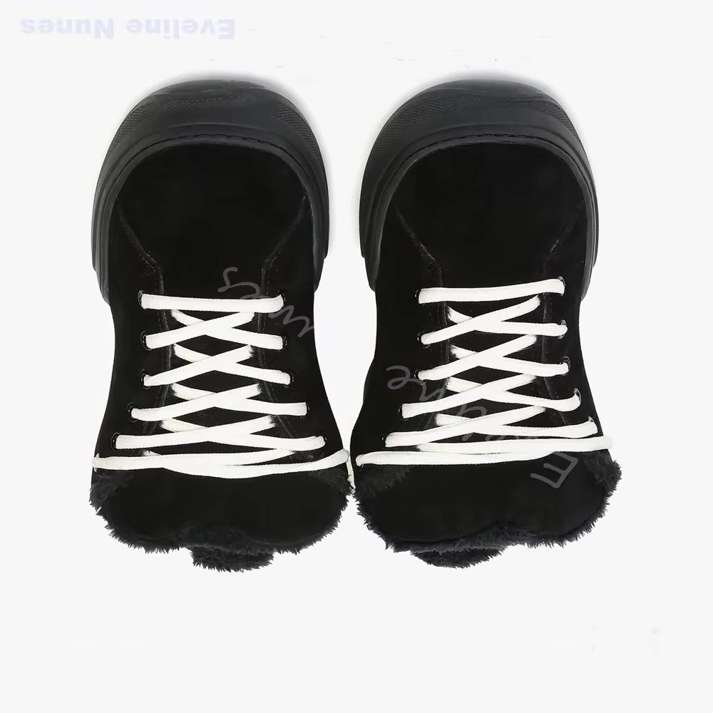 รองเท้าบูทข้อเท้าแฟชั่นฤดูหนาว - Street Fashion Online บทวิจารณ์และราคา
