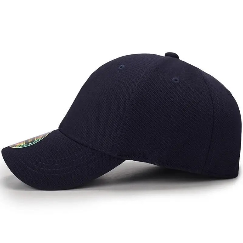 หมวกแก๊ปปีกเป็ดพิมพ์โลโก้ตามสั - Baseball Cap Fitted บทวิจารณ์และราคา