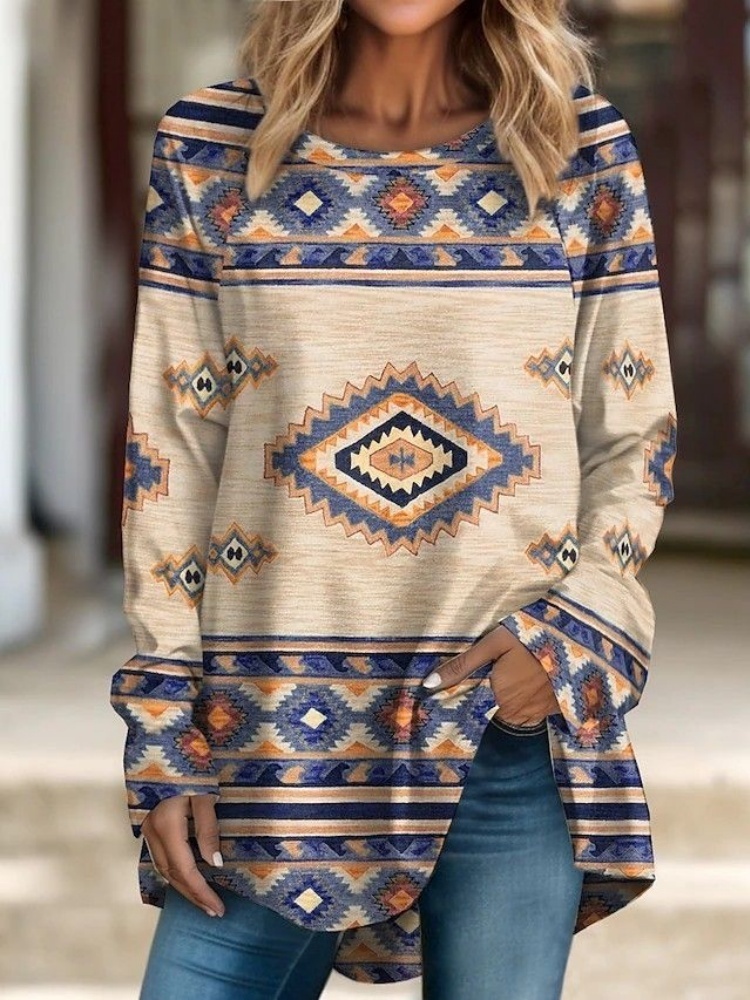 เสื้อยืดแฟชั่นผู้หญิงสไตล์ย้อน - Street Fashion Urban บทวิจารณ์และราคา