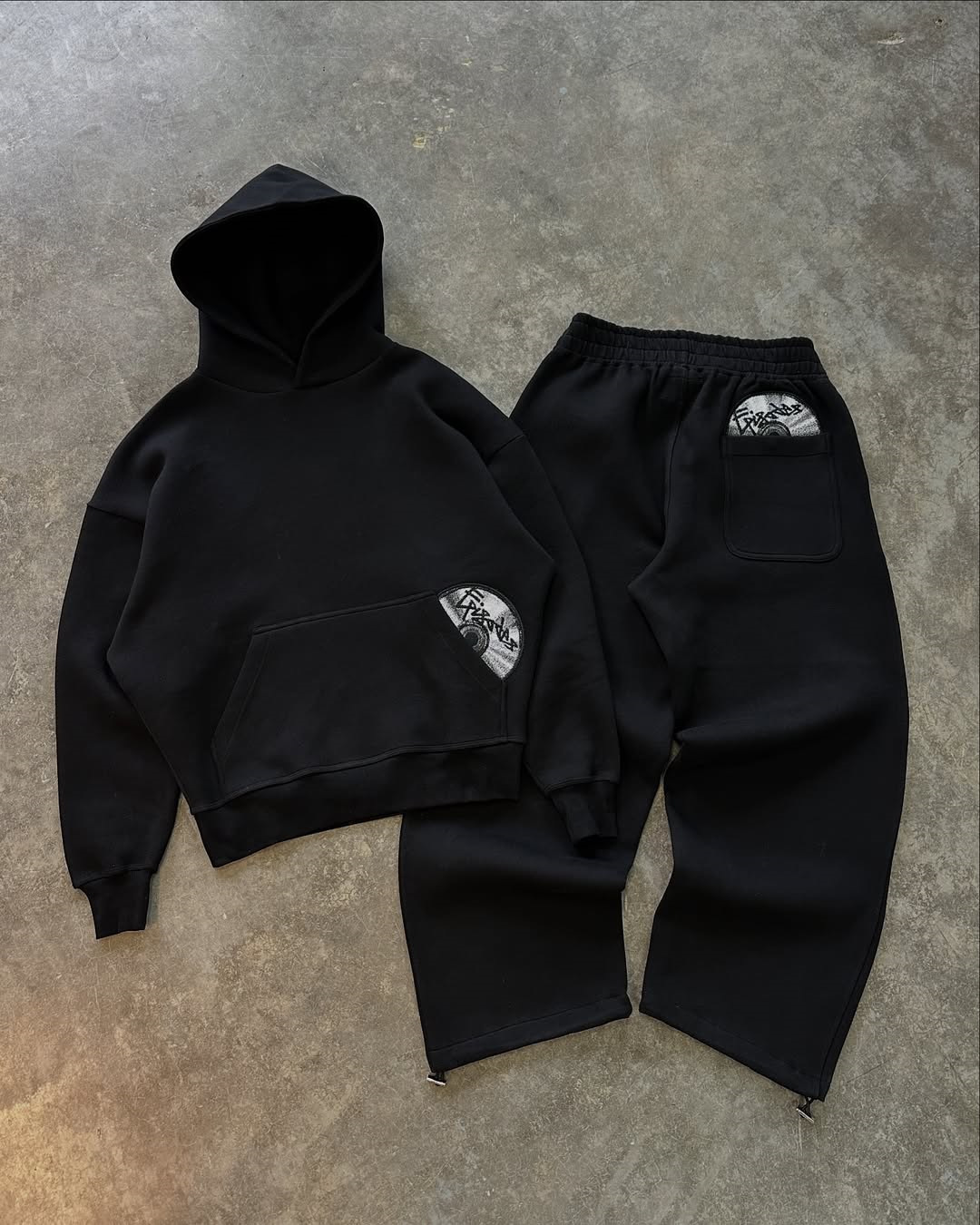 ชุดเสื้อฮู้ดและกางเกงวอร์มแบบป - Fashion Streetwear บทวิจารณ์และราคา