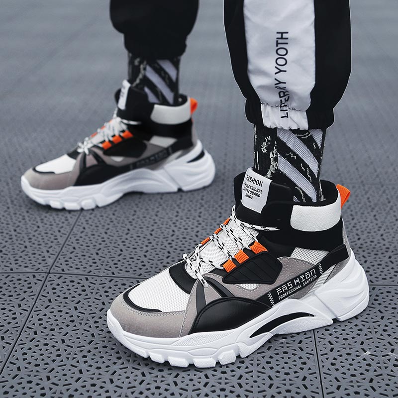 Hightopฤดูร้อนผู้ชายกีฬารองเท้ - Street Fashion Guys บทวิจารณ์และราคา