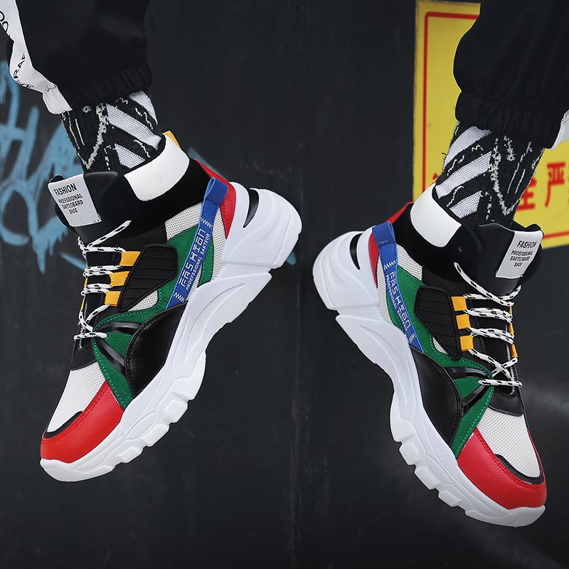 Hightopฤดูร้อนผู้ชายกีฬารองเท้ - Street Fashion Guys บทวิจารณ์และราคา