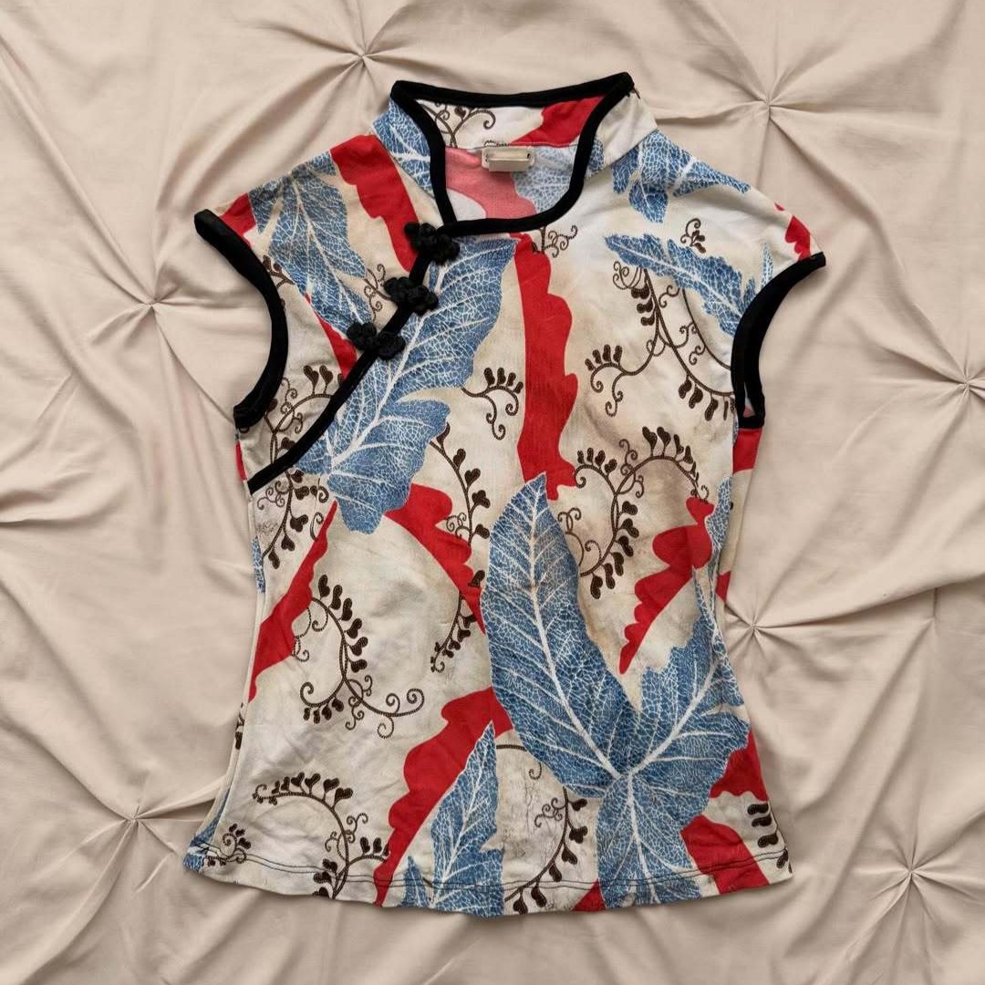 เสื้อครอปแขนกุดทรงเข้ารูปสไตล์ - Street Fashion In Chinese บทวิจารณ์และราคา