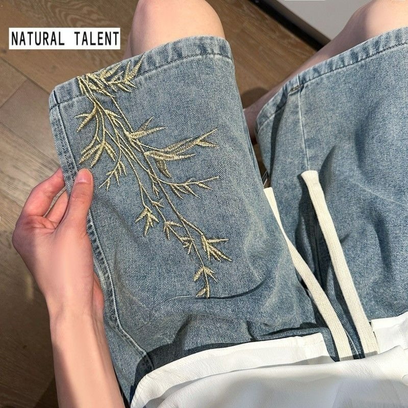กางเกงยีนส์ขาสั้นผู้ชายสไตล์จี - Street Fashion Plus Size บทวิจารณ์และราคา