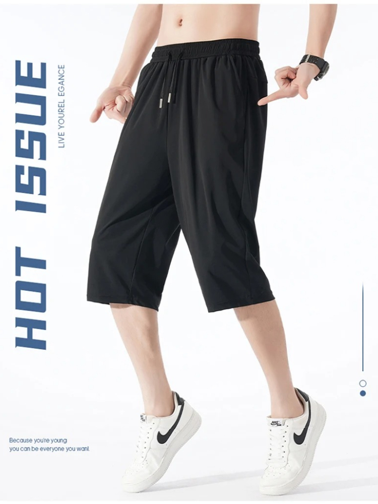 กางเกงขาสั้นคาร์โก้ผู้ชายไซส์ใ - Techwear Pants Tactical บทวิจารณ์และราคา