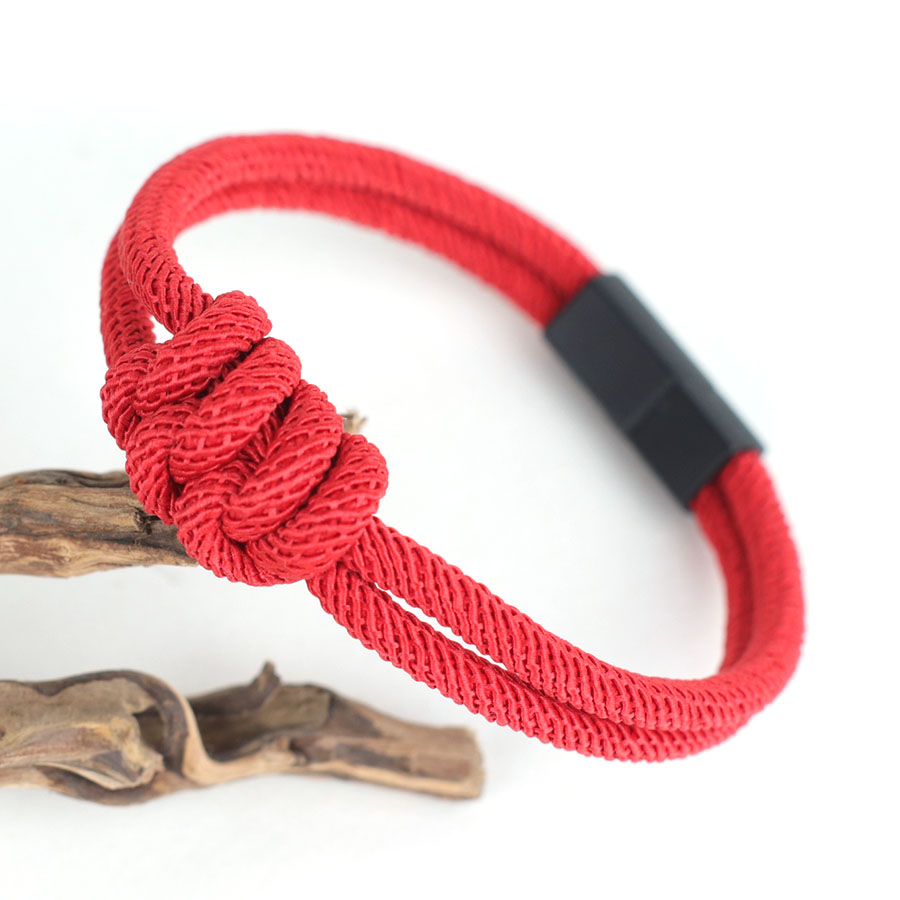 สร้อยข้อมือเชือกผู้ชายเท่ห์ คุ - Street Fashion Of Milan บทวิจารณ์และราคา