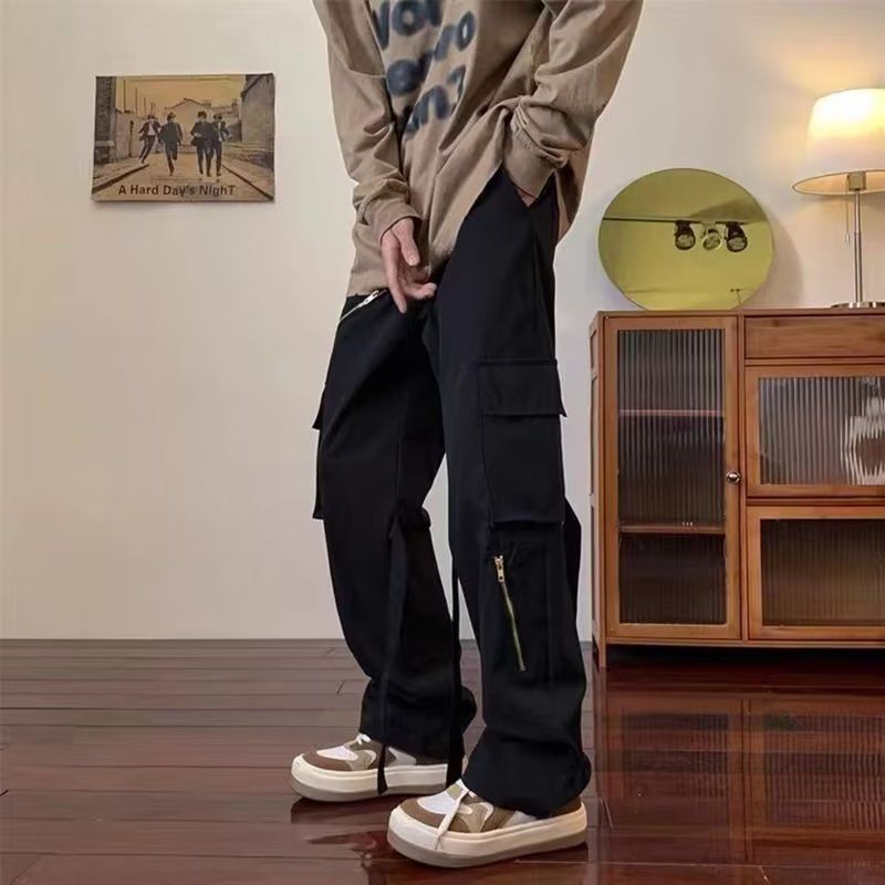 กางเกงคาร์โก้ซิปผู้ชายสำหรับฤด - Techwear Pants Tactical บทวิจารณ์และราคา