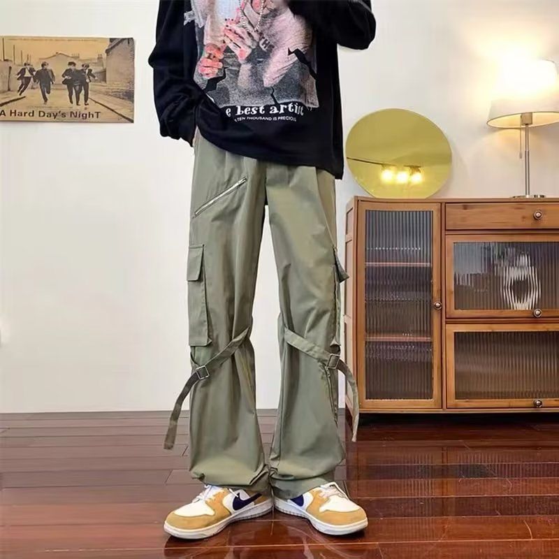กางเกงคาร์โก้ซิปผู้ชายสำหรับฤด - Techwear Pants Tactical บทวิจารณ์และราคา