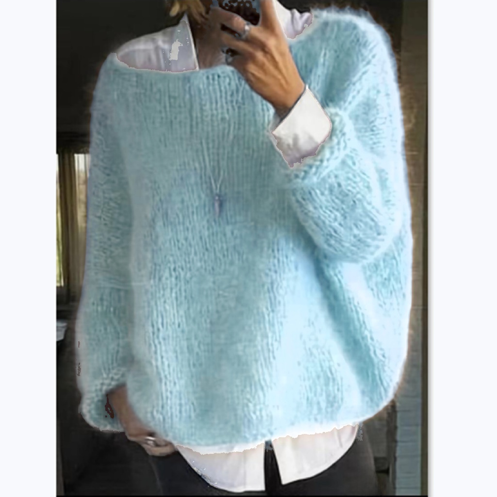 เสื้อสเวตเตอร์ถักแฟชั่นลำลองสำ - Street Fashion Online บทวิจารณ์และราคา