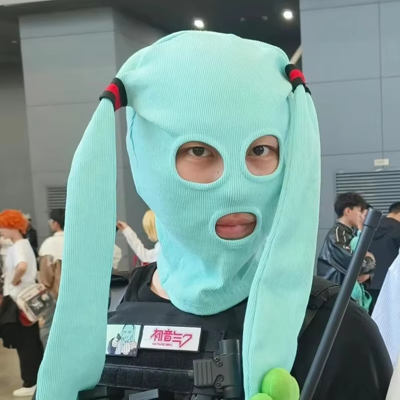 ขายร้อน Hatsune Miku Balaclava - Street Fashion Model บทวิจารณ์และราคา