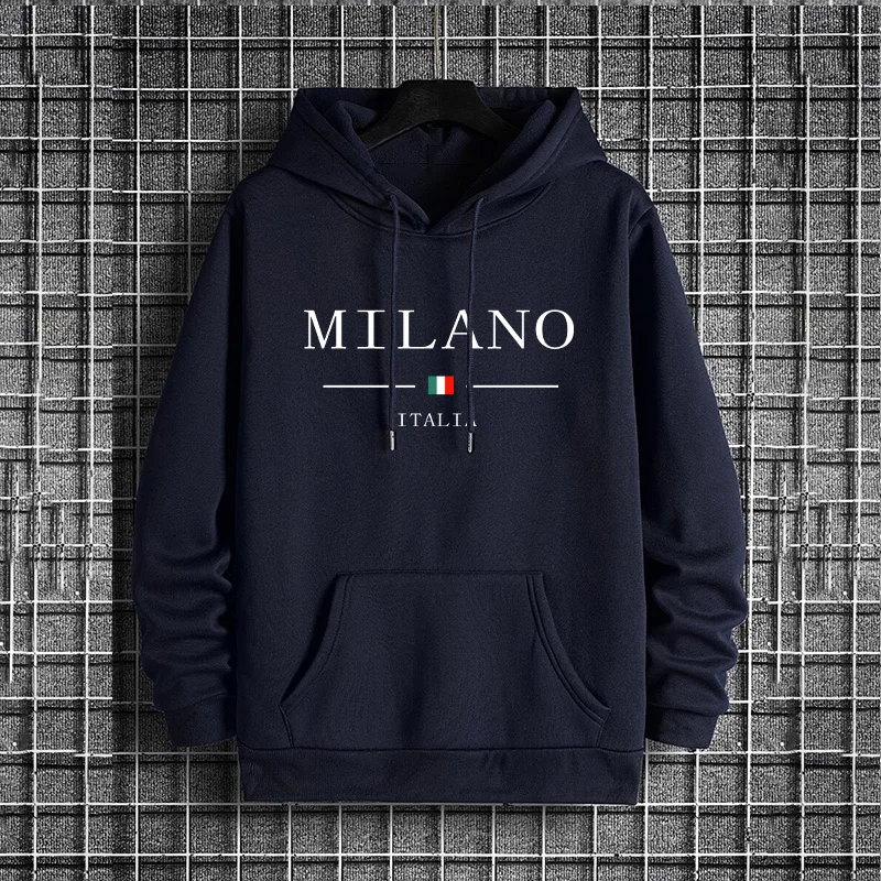 เสื้อฮู้ดผู้ชายแฟชั่นอิตาลี มิ - Street Fashion Of Milan บทวิจารณ์และราคา