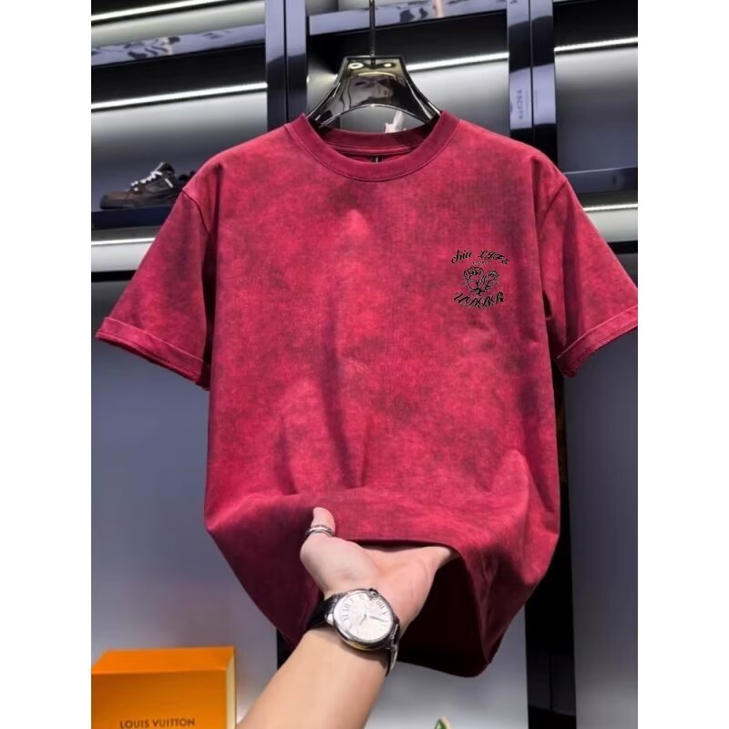 ฤดูร้อนผู้ชายสีกากีเสื้อยืดคุณ - Street Fashion In Chinese บทวิจารณ์และราคา