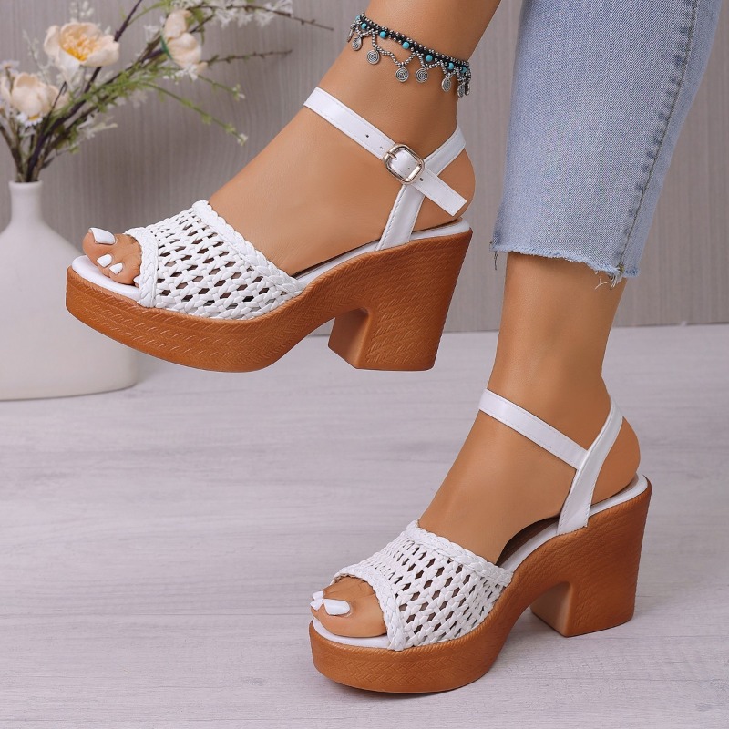 Elegant Women's Braided รองเท้ - Chunky Sneaker Platform บทวิจารณ์และราคา