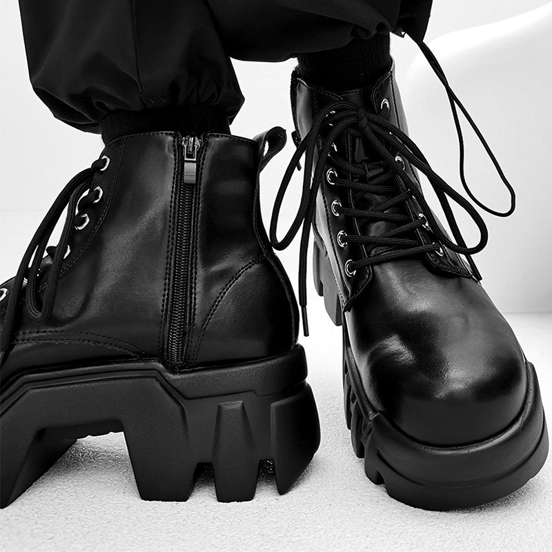 รองเท้าบูทแฟชั่นหรูหราสำหรับผู - Street Fashion Designer บทวิจารณ์และราคา